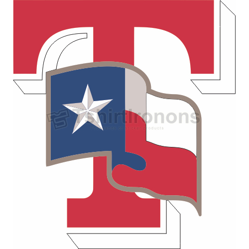 Texas Rangers T-shirts Iron On Transfers N1968